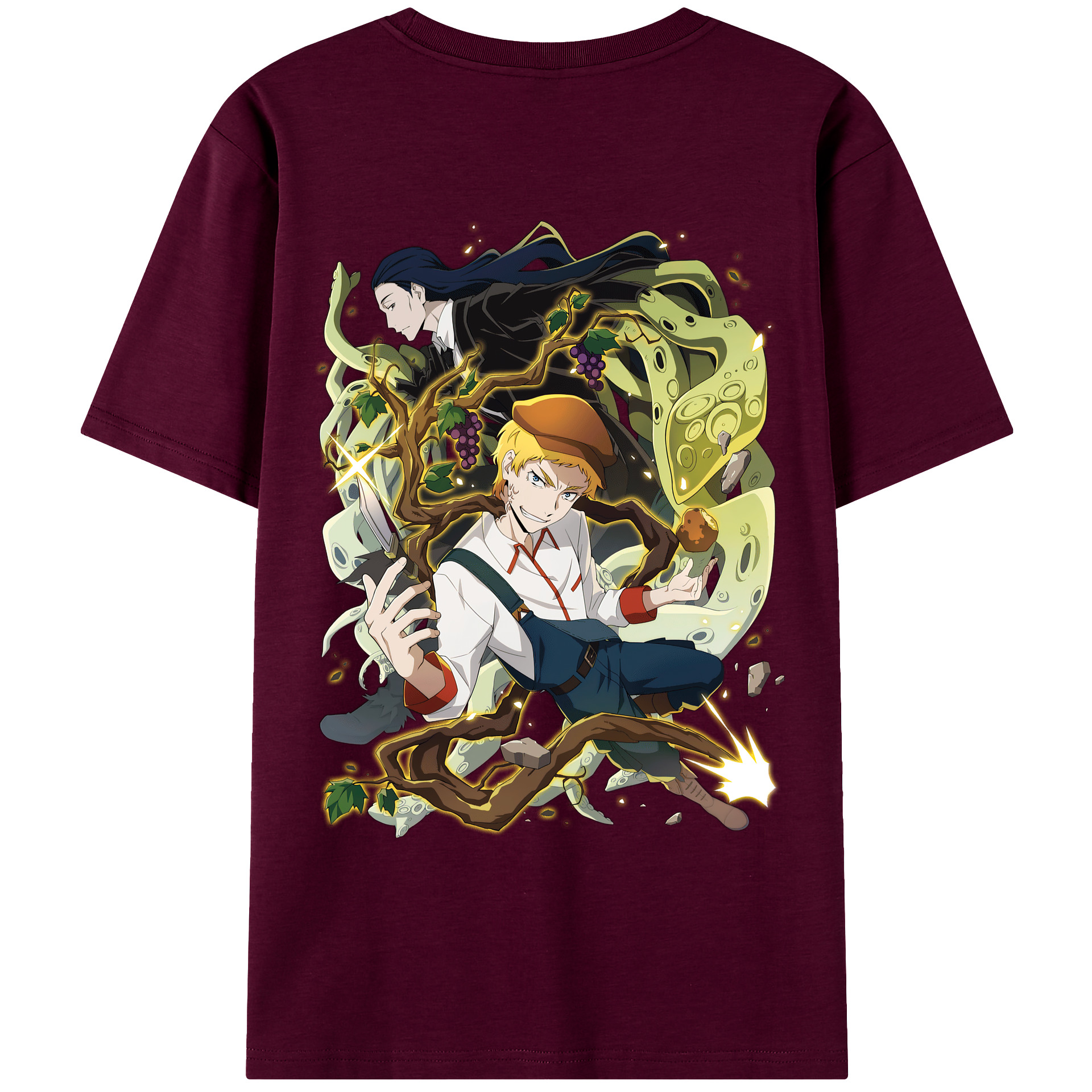 （画像用） 文豪ストレイドッグス Bungo Stray Dogs レディース半袖Tシャツ(バックプリント)